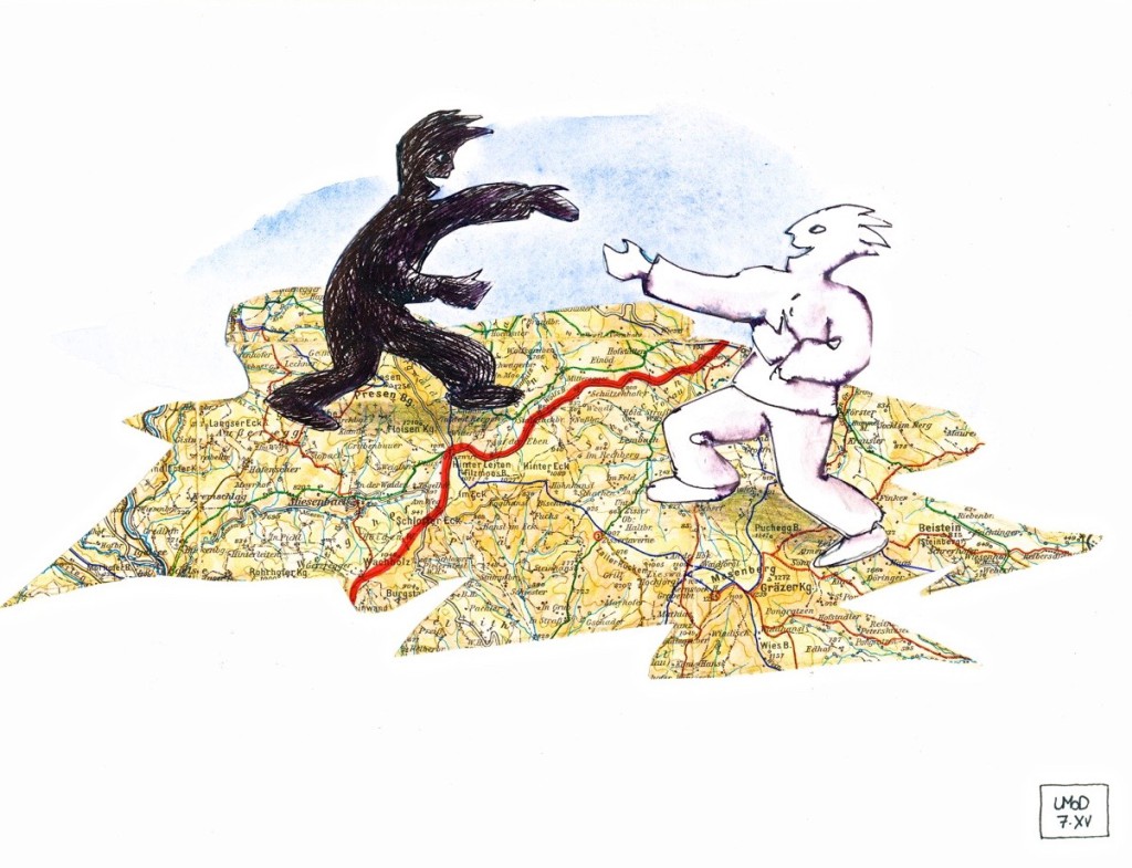 Journal article illustration by Ulli Modro