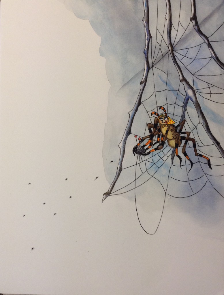 Kinderbuch Aquarell von Ulli Modro